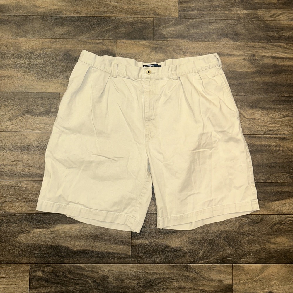 Polo Ralph Lauren Classic Chino Tyler Shorts Men's Size 38 Inseam 8" Beige